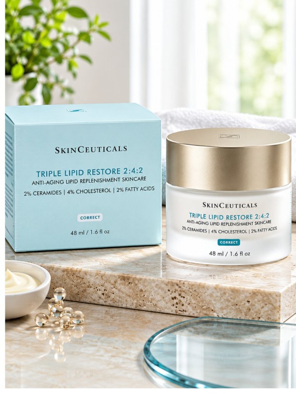 SkinCeuticals Triple Lipid Restore 2:4:2 Anti-Aging Cream 1.6 oz / 48ml